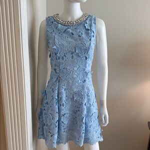 Bella Barnett Blue Lace Dress